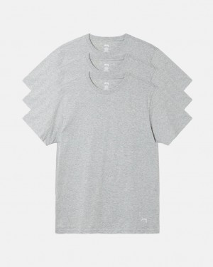 Férfi Stussy Stussy Undershirt Ingek Szürke Magyarország | WRI-3573