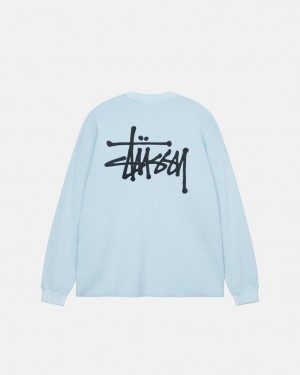 Női Stussy Basic Stock Ls Thermal Felsők Világos Kék Magyarország | CLZ-2041