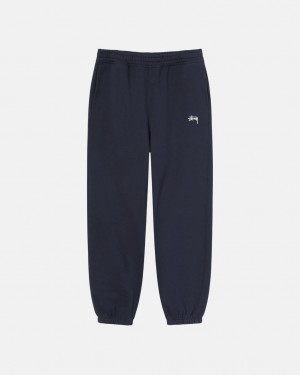 Női Stussy Overdyed Stock Logo Sweatpant Melegítő Nadrág Sötétkék Magyarország | YOR-9854