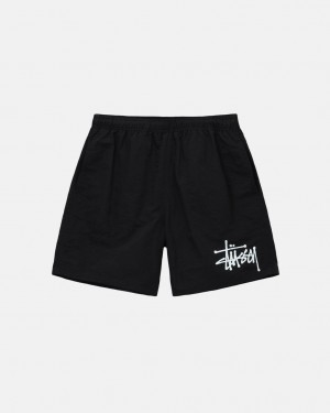 Női Stussy Vizi Rövid Big Basic Rövidnadrág Fekete Magyarország | WYP-5736