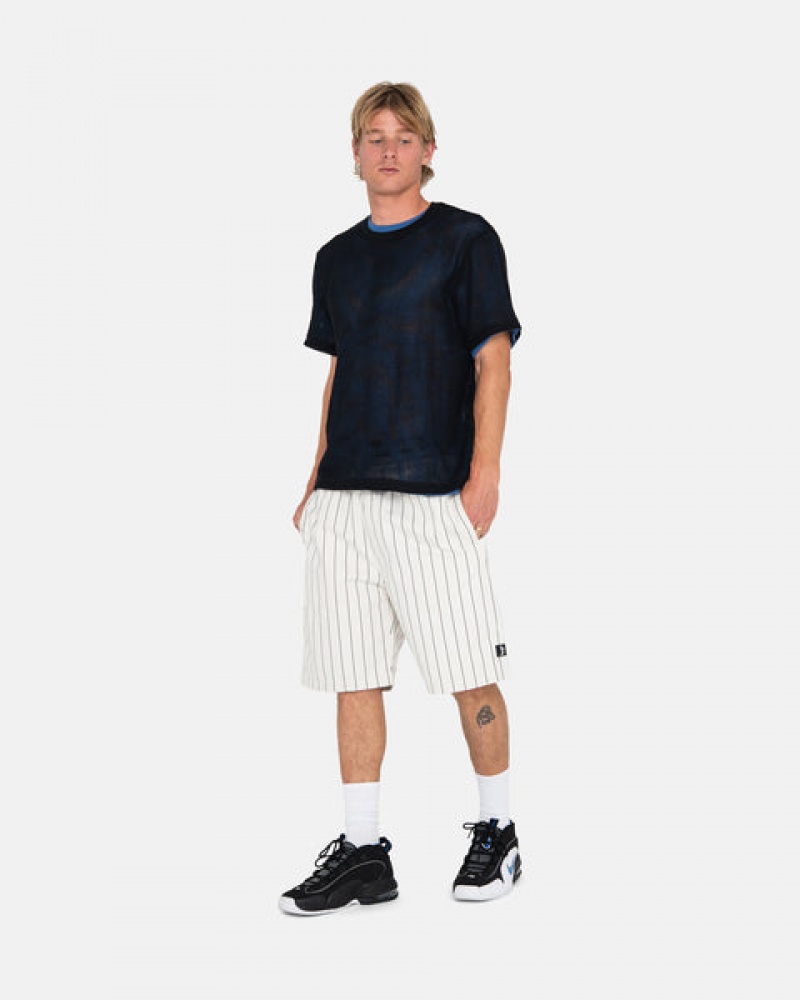 Férfi Stussy Brushed Beach Rövid Rövidnadrág Bézs Magyarország | OTF-0462