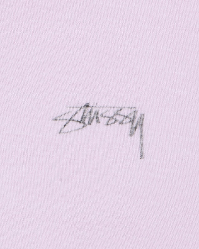 Férfi Stussy Lazy Ls Tee Felsők Lila Magyarország | OEM-4842