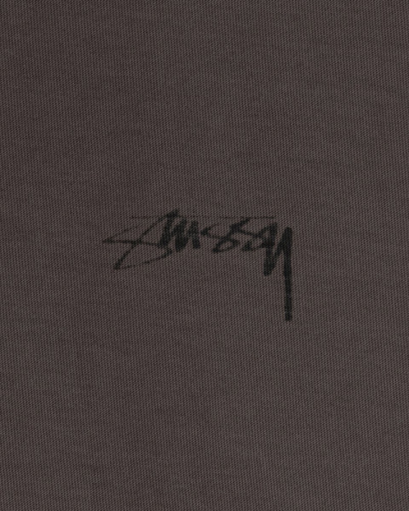 Férfi Stussy Lazy Ls Tee Póló Fekete Magyarország | EJV-8338