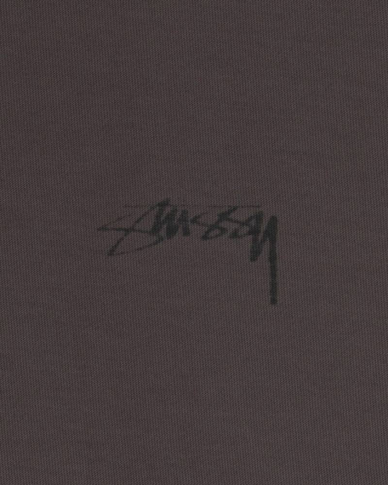 Férfi Stussy Lazy Tee Felsők Fekete Magyarország | TKJ-8255