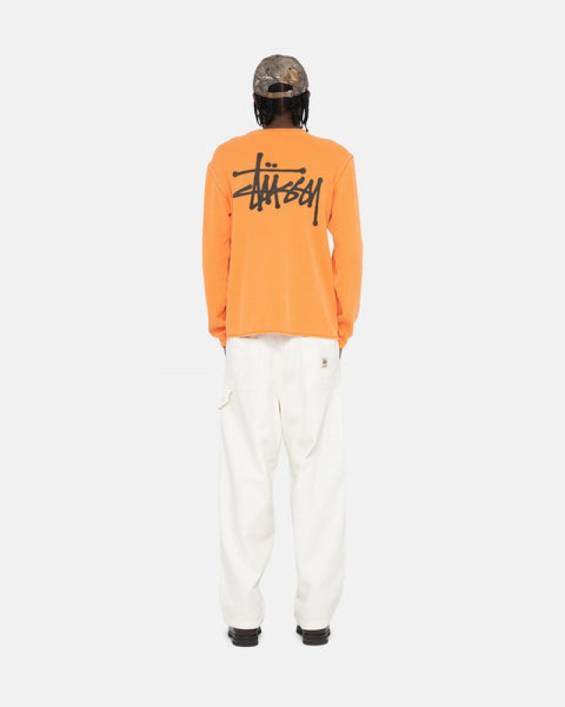 Férfi Stussy Munka Pant Vászon Nadrág Bézs Magyarország | HXI-4625