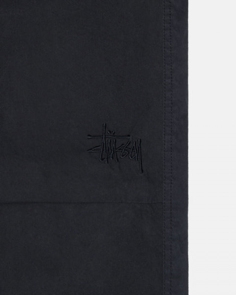 Férfi Stussy Nyco Over Trousers Nadrág Fekete Magyarország | LIF-3326