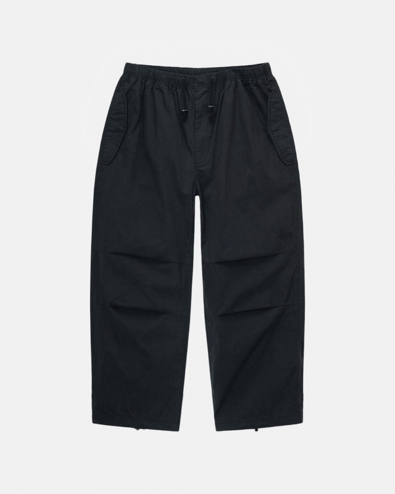 Férfi Stussy Nyco Over Trousers Nadrág Fekete Magyarország | LIF-3326