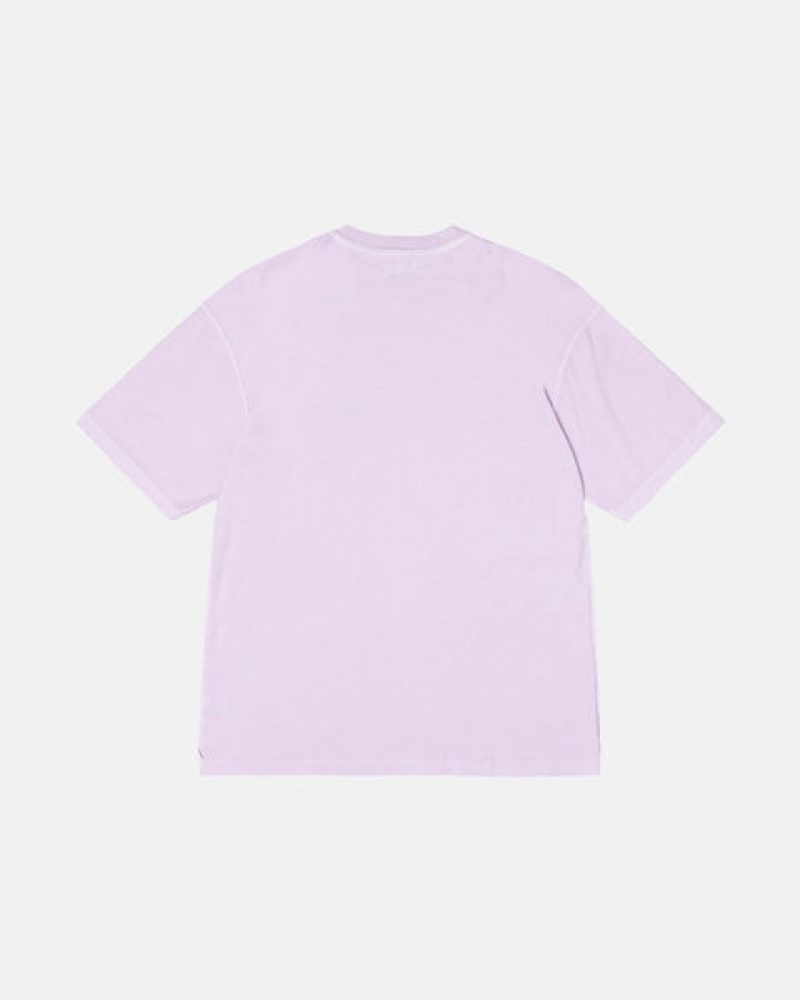 Férfi Stussy Pig. Dyed Inside Out Crew Póló Lila Magyarország | LLM-0361