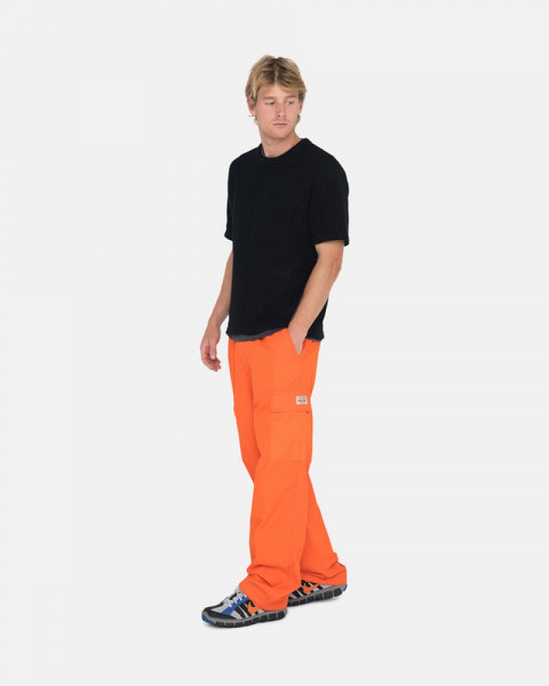 Férfi Stussy Ripstop Cargo Beach Pant Nadrág Narancssárga Magyarország | LXA-0804