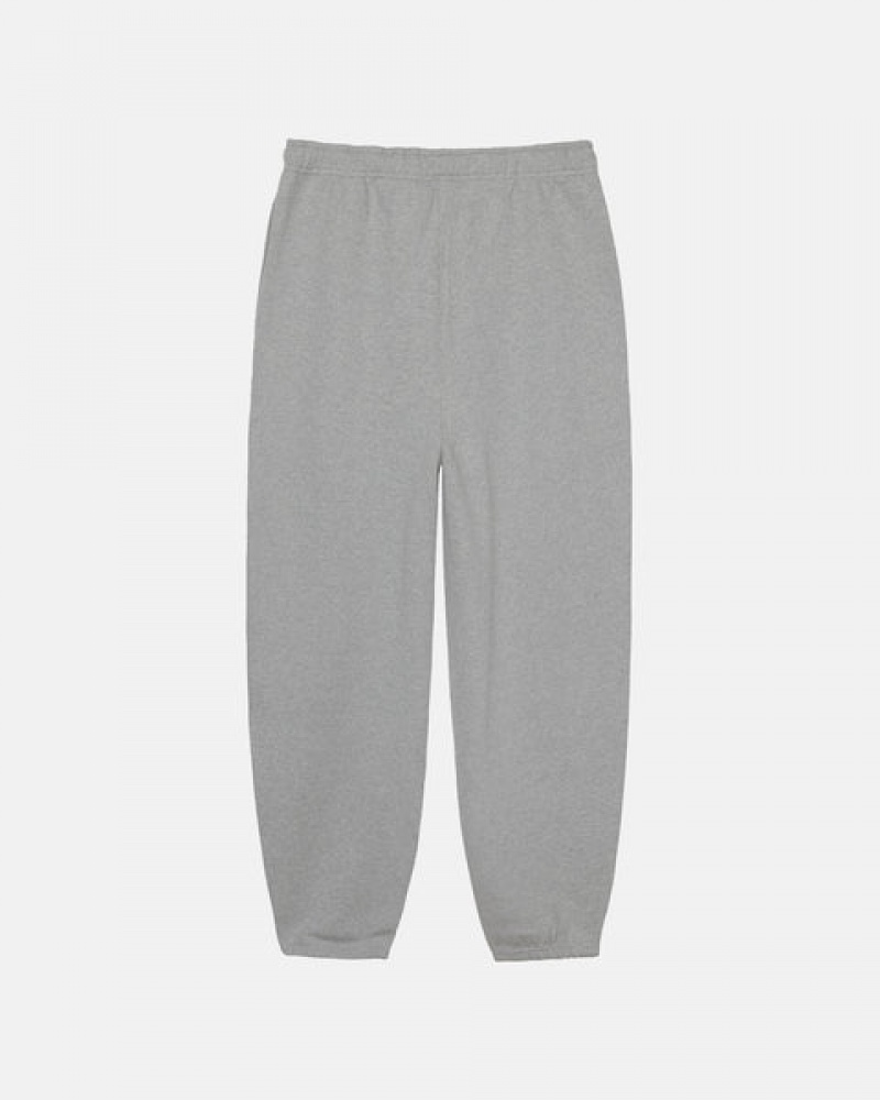 Férfi Stussy Fleece Pant Melegítő Nadrág Sötétszürke Magyarország | CAI-9657