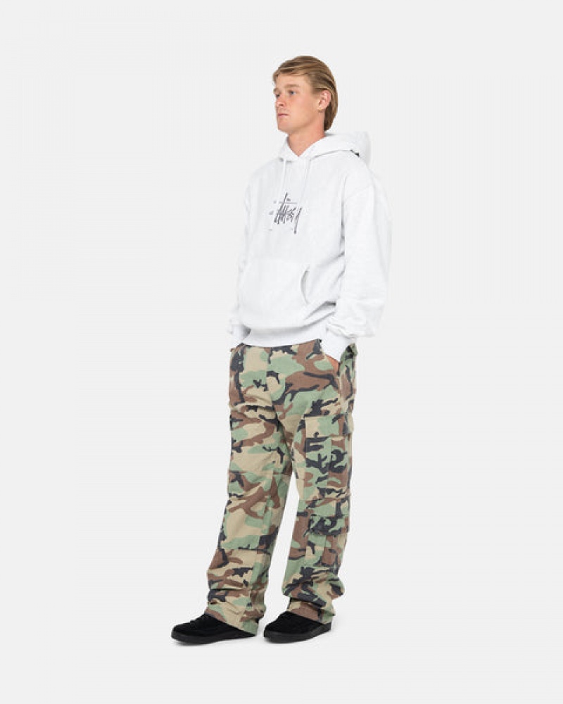 Férfi Stussy Surplus Cargo Ripstop Nadrág Camo Magyarország | HEE-8969