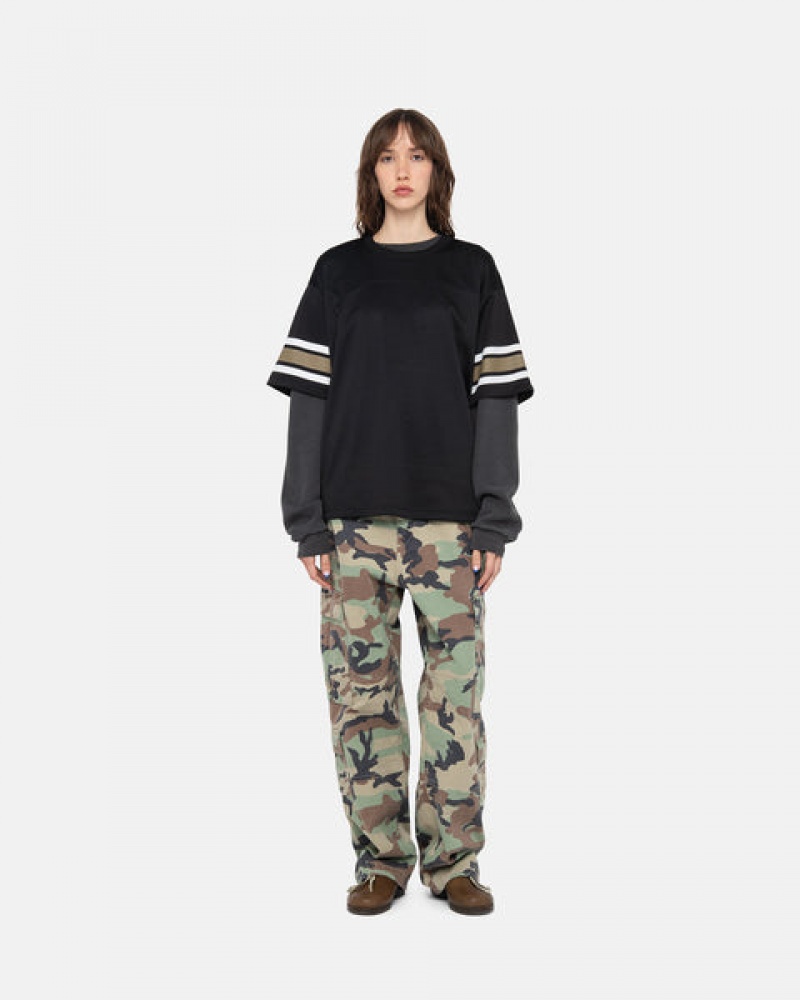 Férfi Stussy Surplus Cargo Ripstop Nadrág Camo Magyarország | HEE-8969