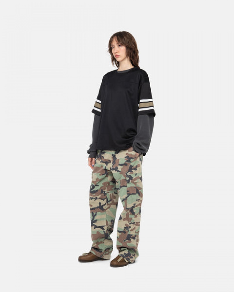 Férfi Stussy Surplus Cargo Ripstop Nadrág Camo Magyarország | HEE-8969