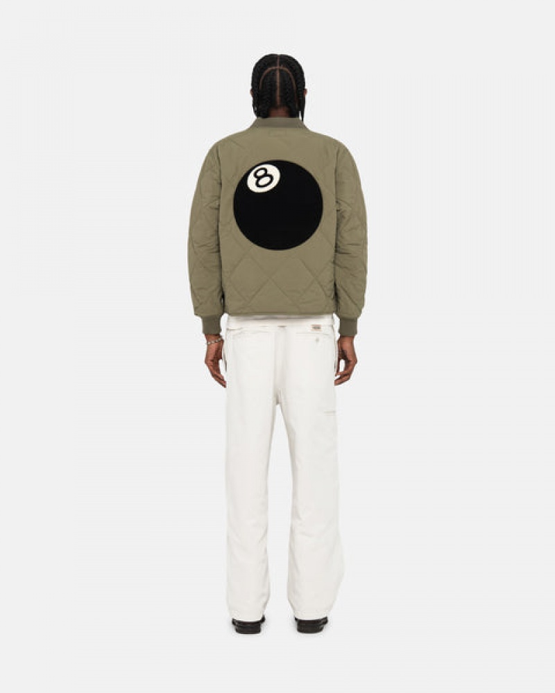 Férfi Stussy Workgear Trouser Twill Nadrág Fehér Magyarország | XNZ-6061