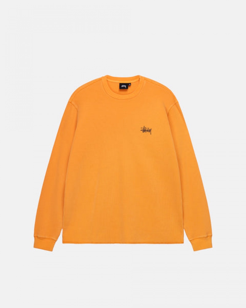 Női Stussy Basic Stock Ls Thermal Felsők Narancssárga Magyarország | WYP-1489