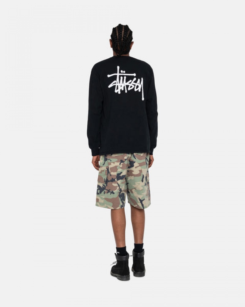 Női Stussy Basic Stussy Ls Tee Póló Fekete Magyarország | AHQ-4780