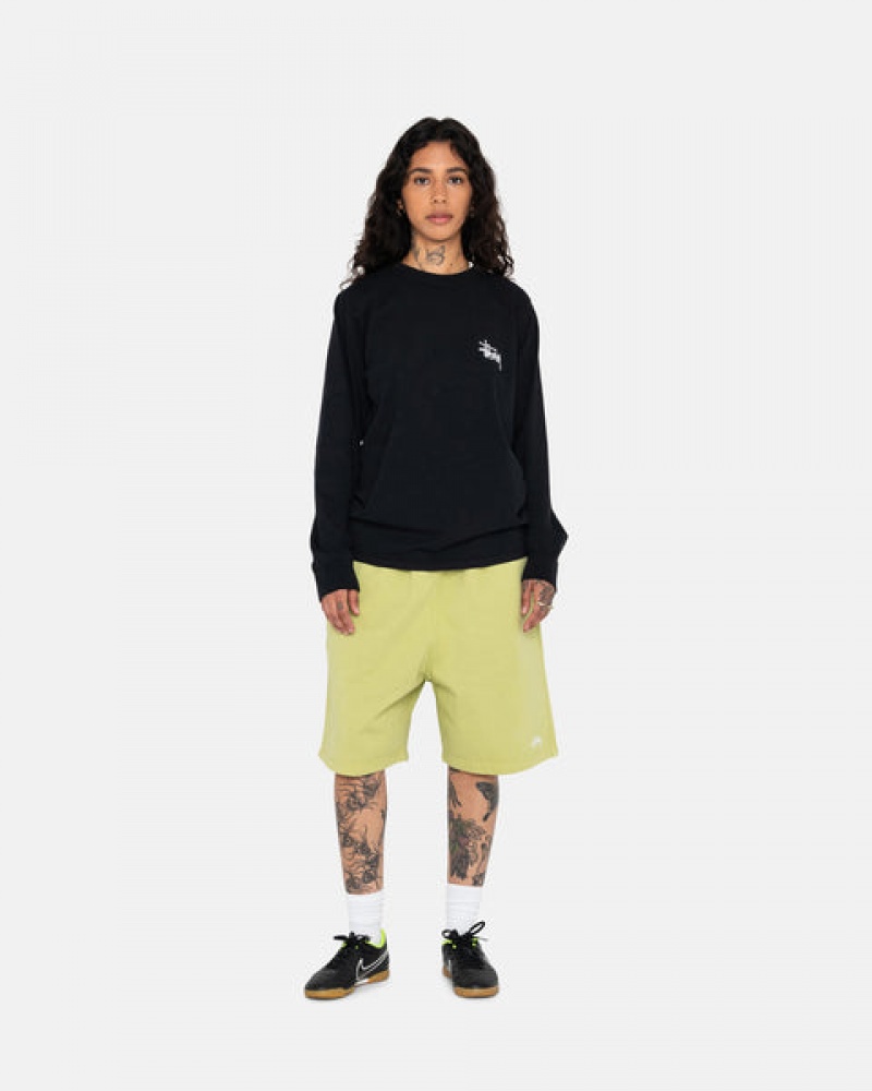 Női Stussy Basic Stussy Ls Tee Póló Fekete Magyarország | AHQ-4780