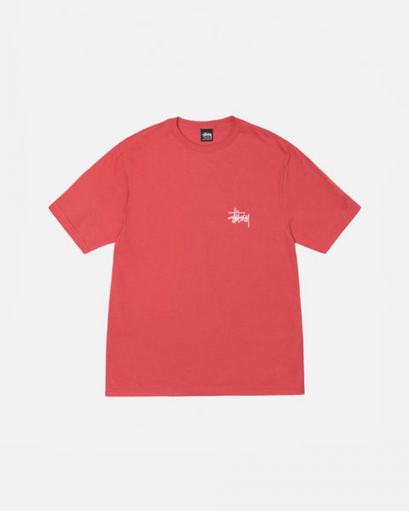 Női Stussy Basic Stussy Tee Póló Piros Magyarország | FIN-0518