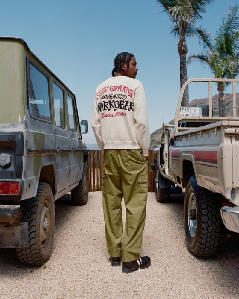 Női Stussy Beach Pant Ripstop Cargo Nadrág Barna Magyarország | APB-6199