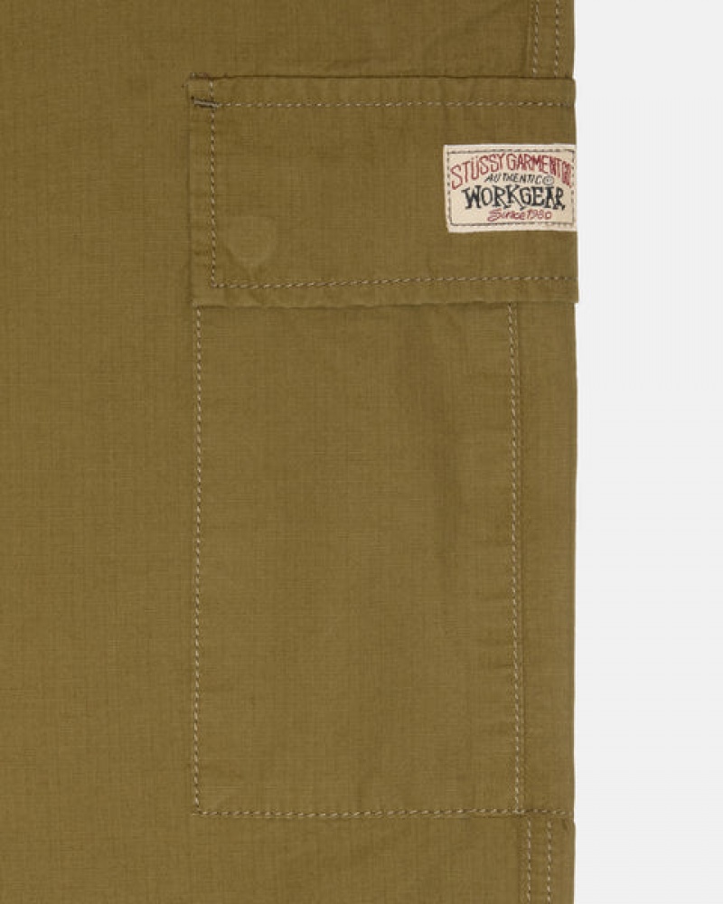 Női Stussy Beach Pant Ripstop Cargo Nadrág Barna Magyarország | APB-6199