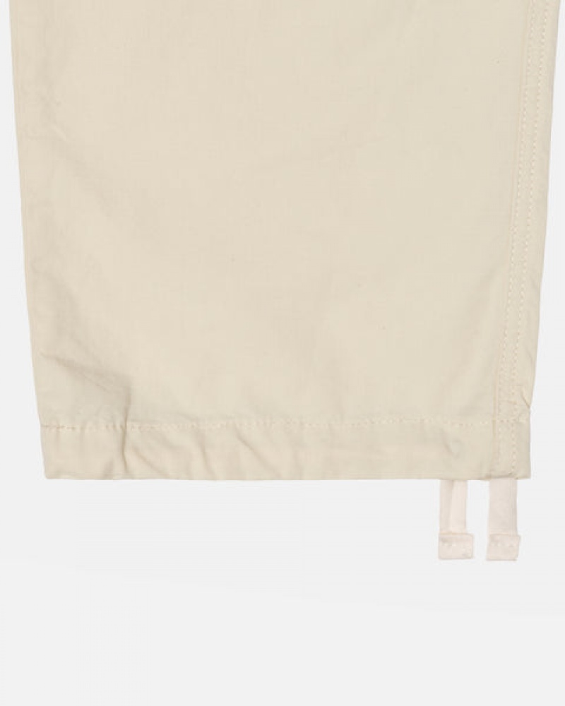 Női Stussy Beach Pant Ripstop Cargo Nadrág Krém Magyarország | JWT-6779