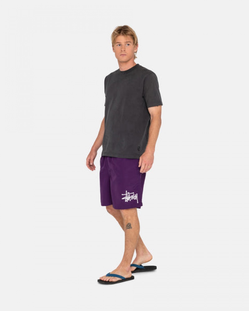 Női Stussy Big Basic Vizi Rövid Úszóruhák Fukszia Magyarország | NOP-9648