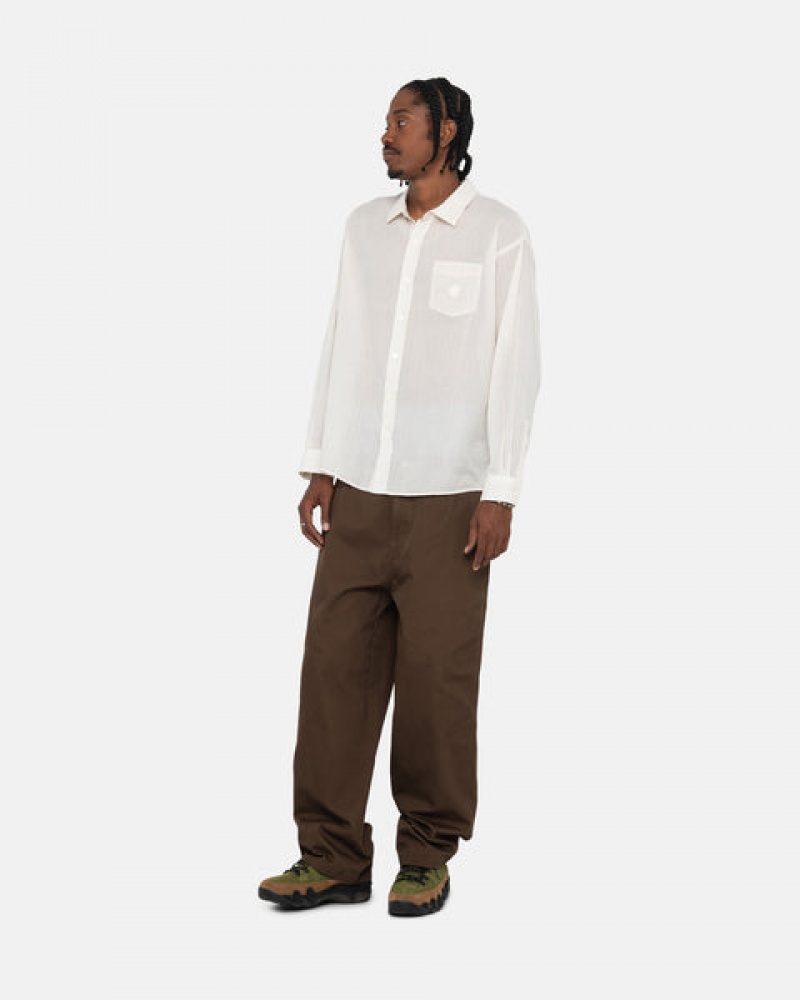 Női Stussy Light Weight Classic Shirt Ingek Fehér Magyarország | YPE-4994