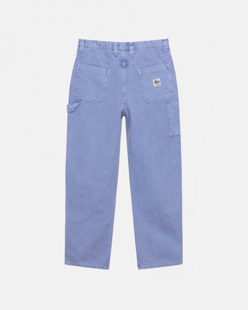 Női Stussy Munka Pant Vászon Nadrág Lila Magyarország | MLY-4495