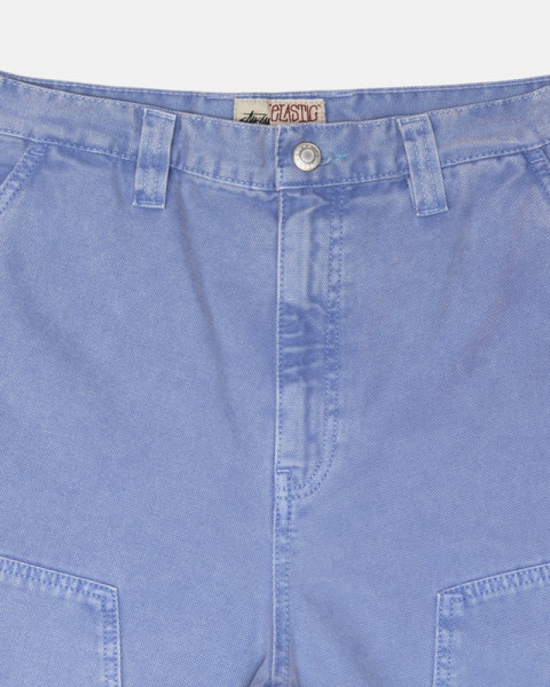 Női Stussy Munka Pant Vászon Nadrág Lila Magyarország | MLY-4495