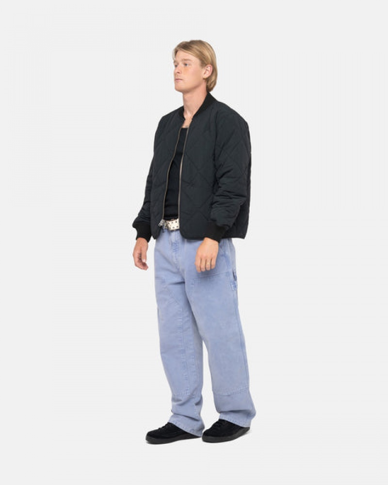 Női Stussy Munka Pant Vászon Nadrág Lila Magyarország | MLY-4495