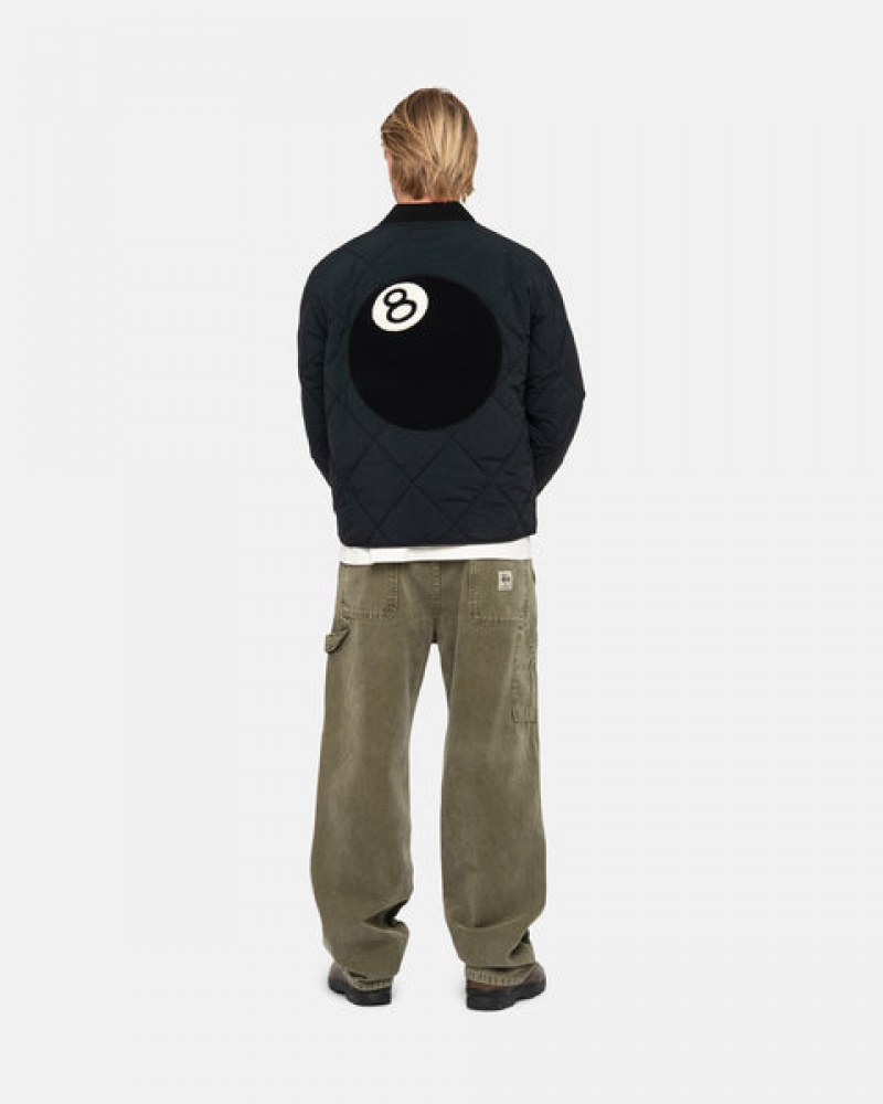 Női Stussy Munka Pant Vászon Nadrág Olivazöld Magyarország | UCA-5000