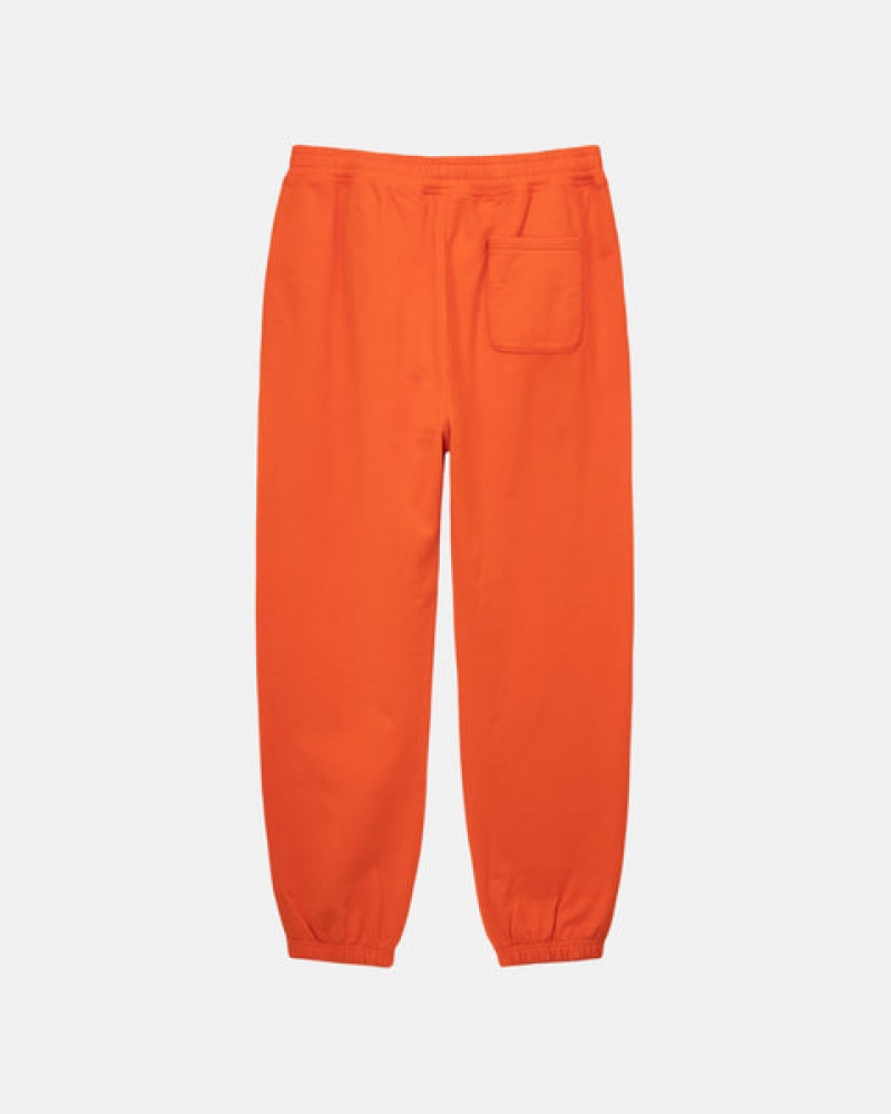 Női Stussy Overdyed Stock Logo Pant Pulóverek Narancssárga Magyarország | SIP-8498