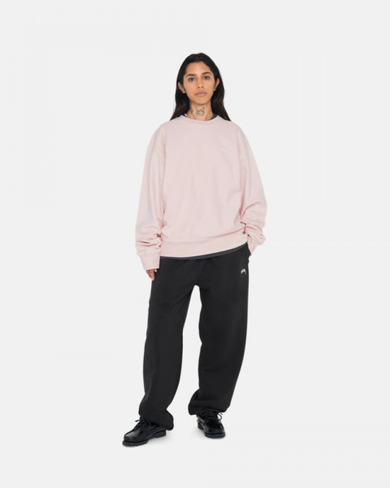 Női Stussy Overdyed Stock Logo Sweatpant Melegítő Nadrág Fekete Magyarország | ZFS-2127