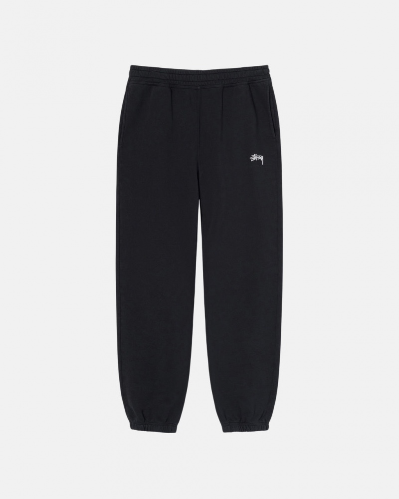 Női Stussy Overdyed Stock Logo Sweatpant Melegítő Nadrág Fekete Magyarország | ZFS-2127