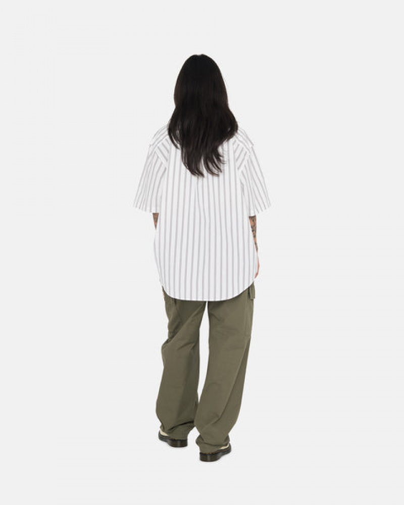 Női Stussy Ripstop Cargo Beach Pant Nadrág Olivazöld Magyarország | YXE-8149