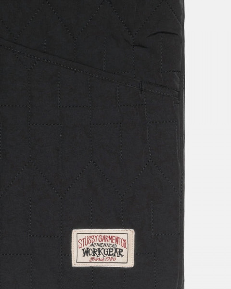 Női Stussy S Steppelt Liner Jacket Kabát Fekete Magyarország | MOH-8706