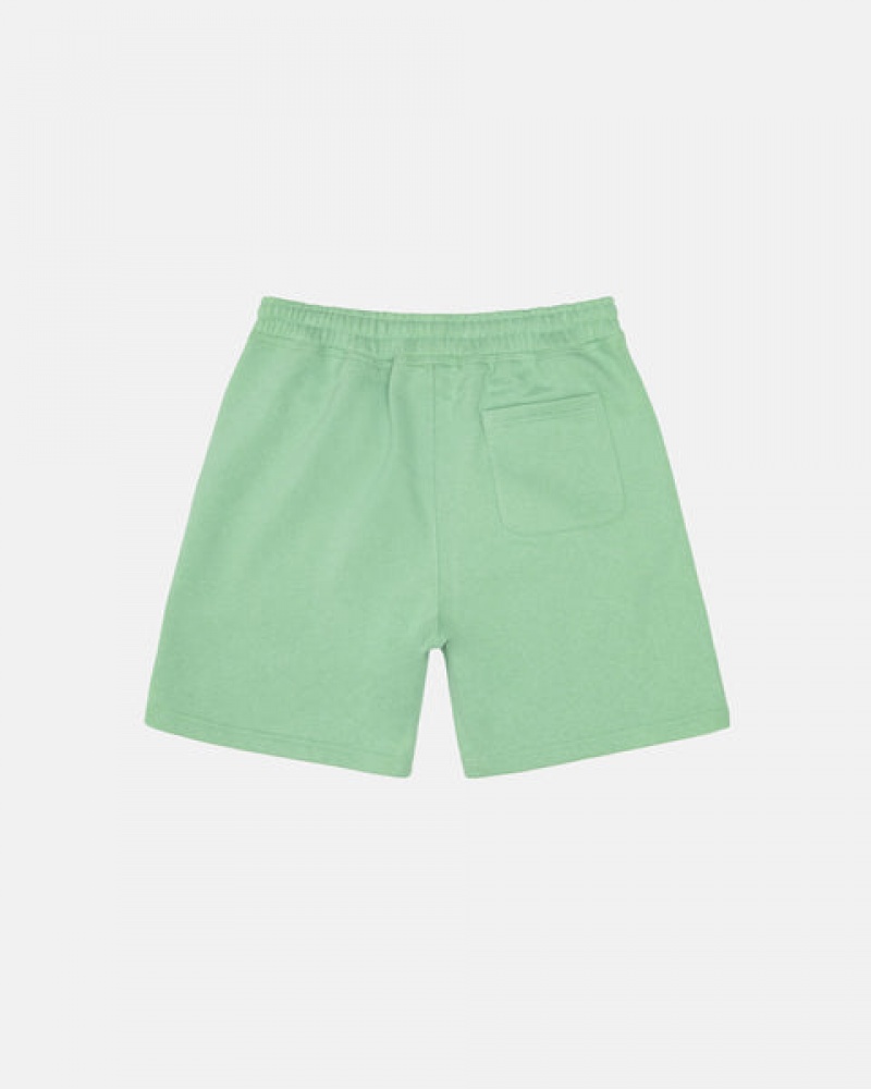 Női Stussy Stock Logo Sweatshort Sportnadrág Zöld Magyarország | QNJ-3787