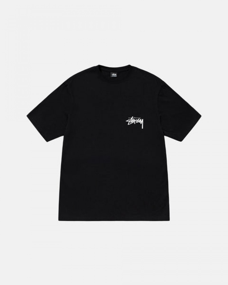 Női Stussy Suits Tee Póló Fekete Magyarország | DWH-3454