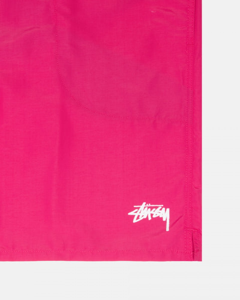 Női Stussy Vizi Rövid Stock Rövidnadrág Rózsaszín Magyarország | FJN-6575