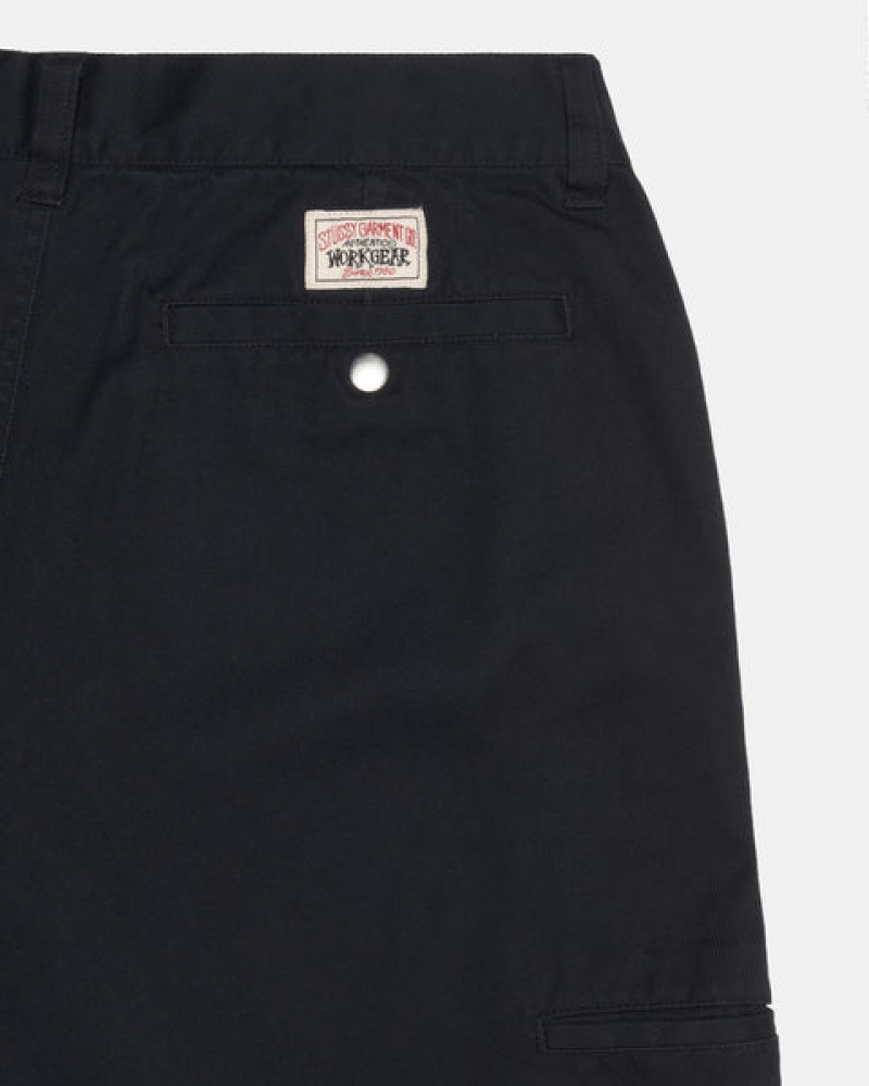 Női Stussy Workgear Trouser Twill Nadrág Fekete Magyarország | ONW-5498